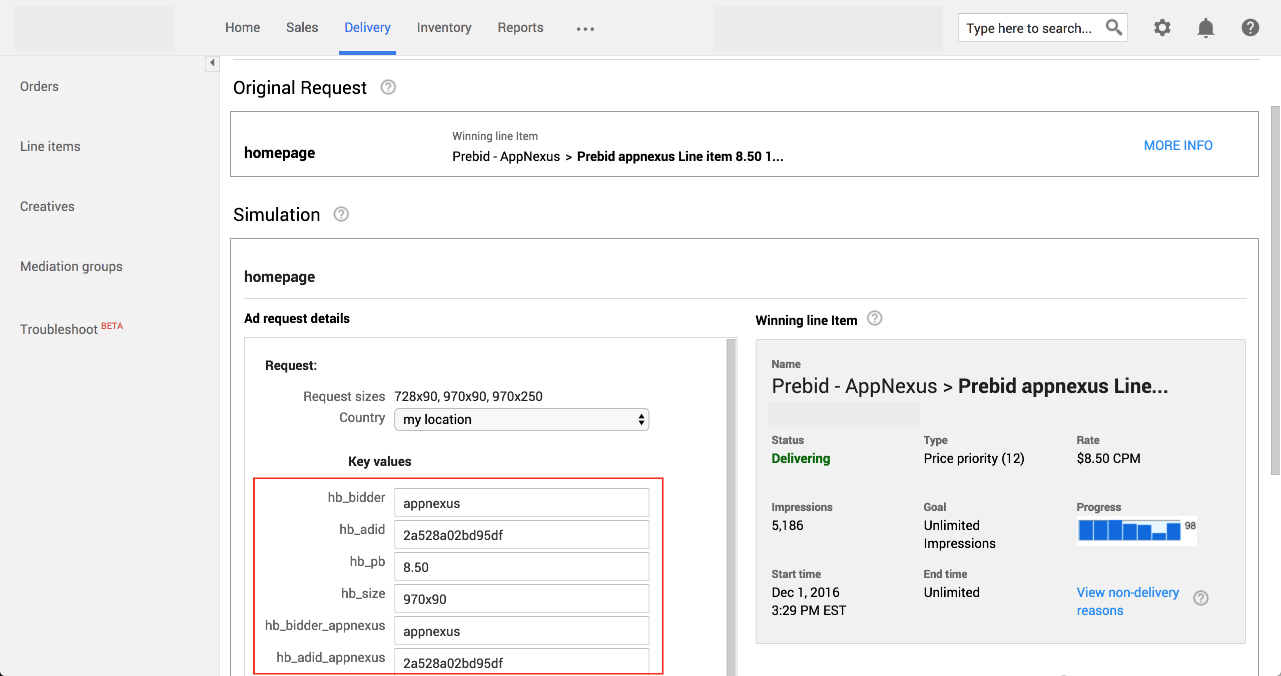 DFP Delivery Troubleshooting